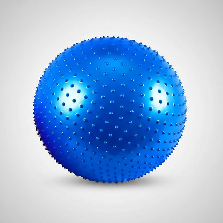 Pelota Balón Pilates / Yoga / Masaje Erizo 65cm  4