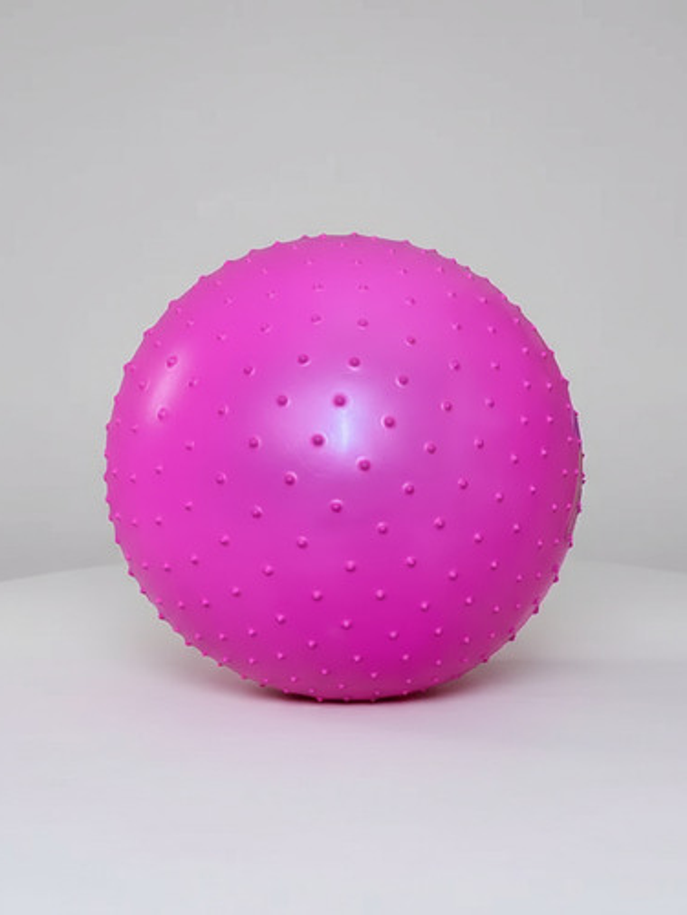 Pelota Balón Pilates / Yoga / Masaje Erizo 65cm Azul 7