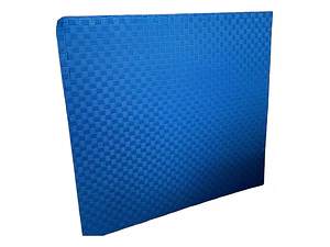 Plancha Tatami 1mt X 1mt X 4cm Rojo/azul