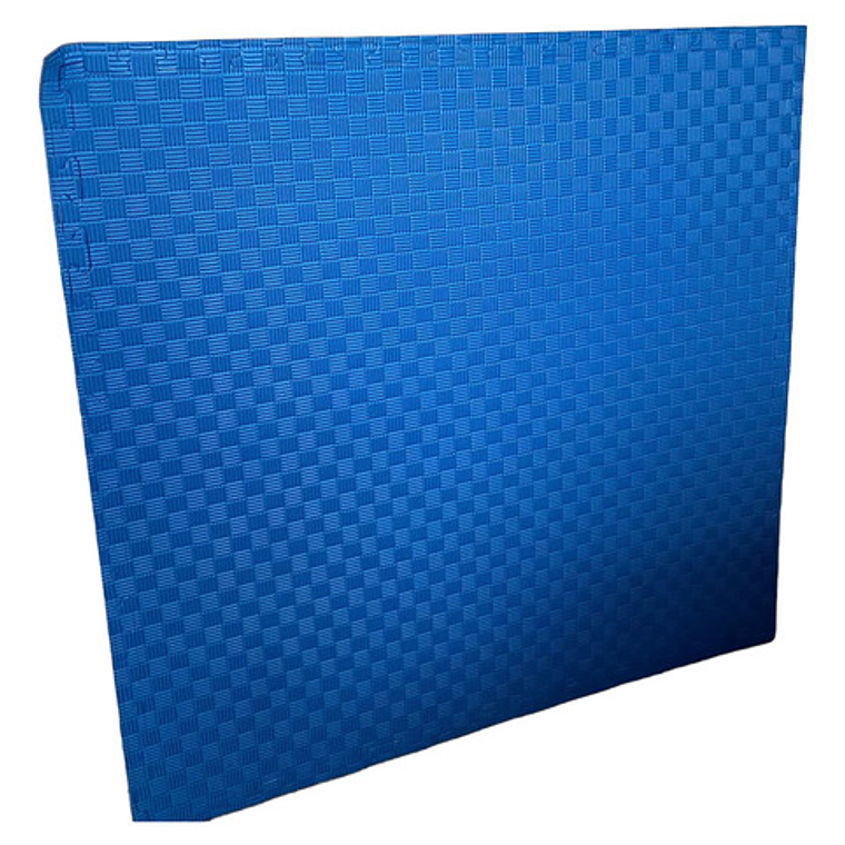 Plancha Tatami 1mt X 1mt X 4cm Rojo/azul 1