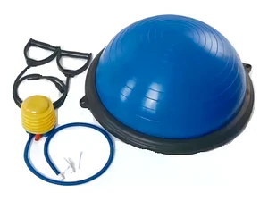 Bosu Balance Balon Con Manillas 60 Cm Color Azul