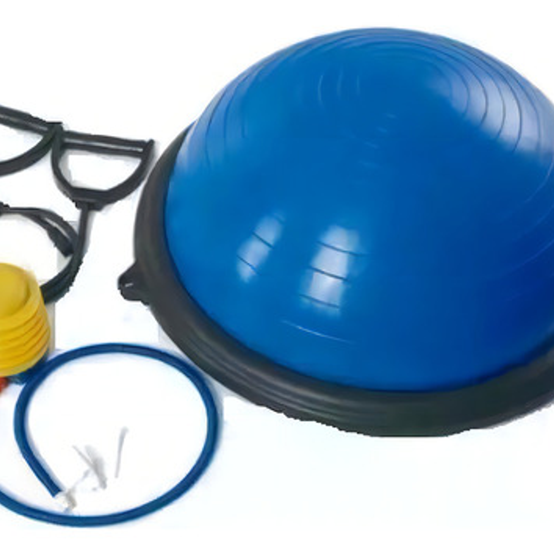 Bosu Balance Balon Con Manillas 60 Cm Color Azul 1