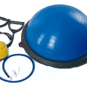 Bosu Balance Balon Con Manillas 60 Cm Color Azul