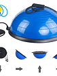 Bosu Balance Balon Con Manillas 60 Cm Color Azul - Miniatura 6