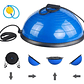 Bosu Balance Balon Con Manillas 60 Cm Color Azul - Miniatura 6