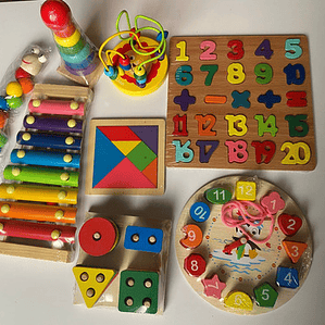 Set De 8 Piezas De Estimulación