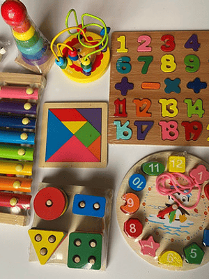 Set De 8 Piezas De Estimulación