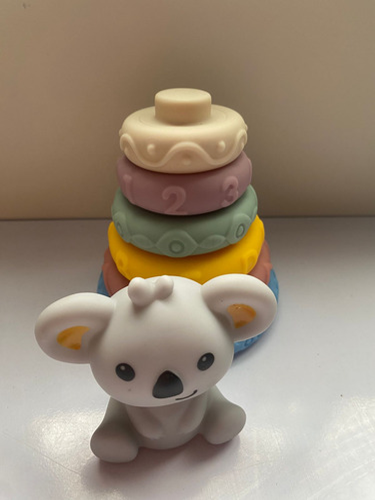 Juguete Encajable Con Figura De Koala, 7 Unidades 2