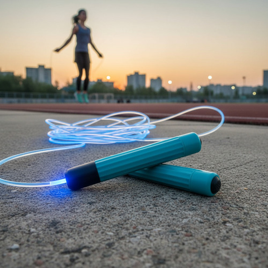 Cuerda De Saltar Con Luces Led 1