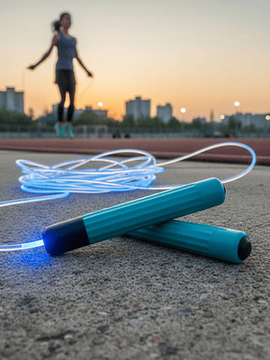Cuerda De Saltar Con Luces Led