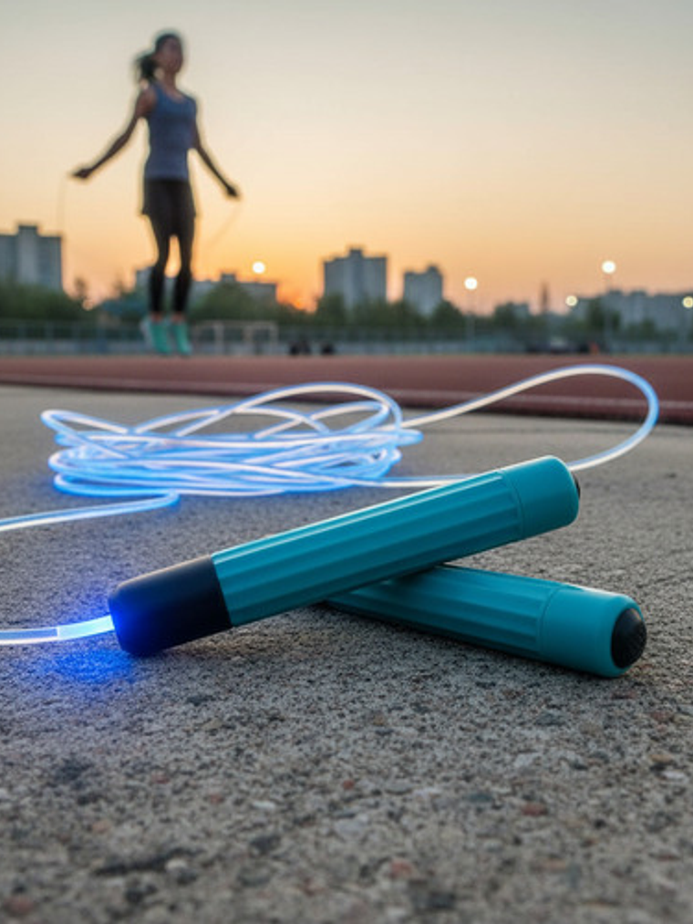 Cuerda De Saltar Con Luces Led 1