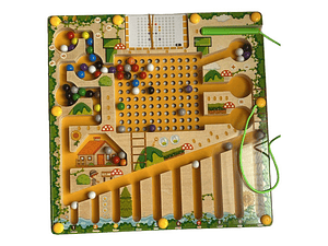 Laberinto Magnetico Colores Concentracion Niños Regalo