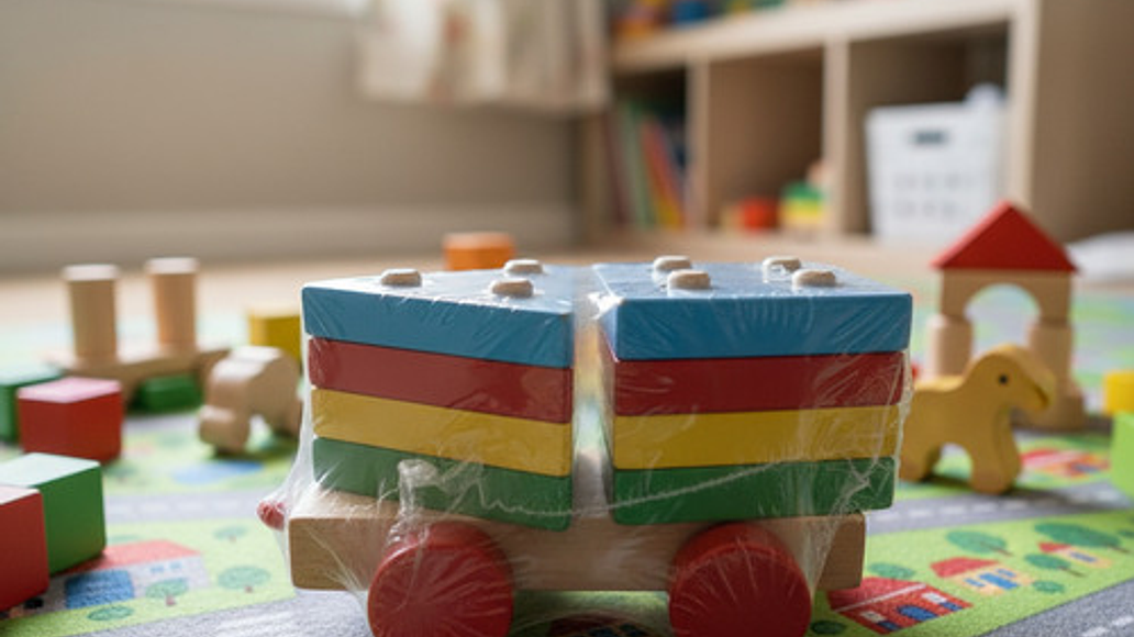 Tren De Encaje Juguete De Madera 8