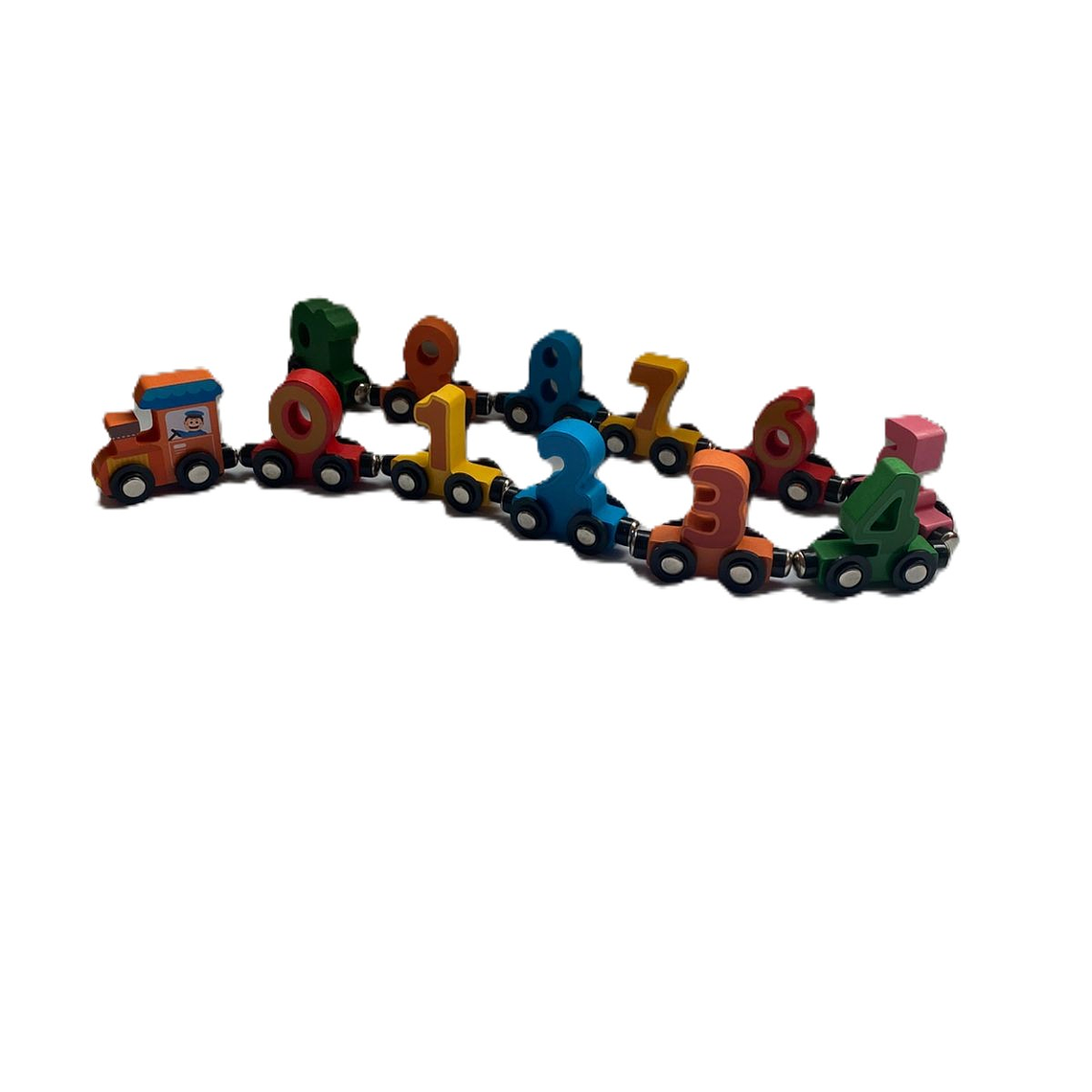 tren de números magnético educativo  1