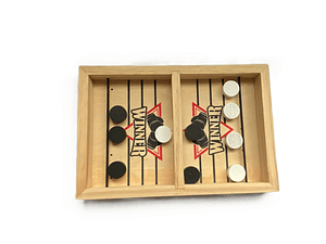 Juego De Mesa Futbol Hockey Sling Puck