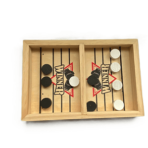 Juego De Mesa Futbol Hockey Sling Puck