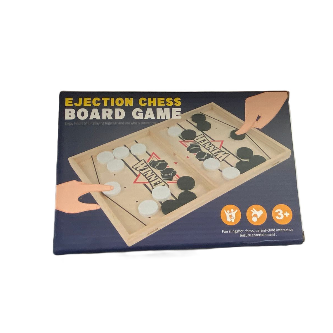 Juego De Mesa Futbol Hockey Sling Puck 4