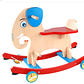 Elefante de madera balancín/correpasillos - Miniatura 1