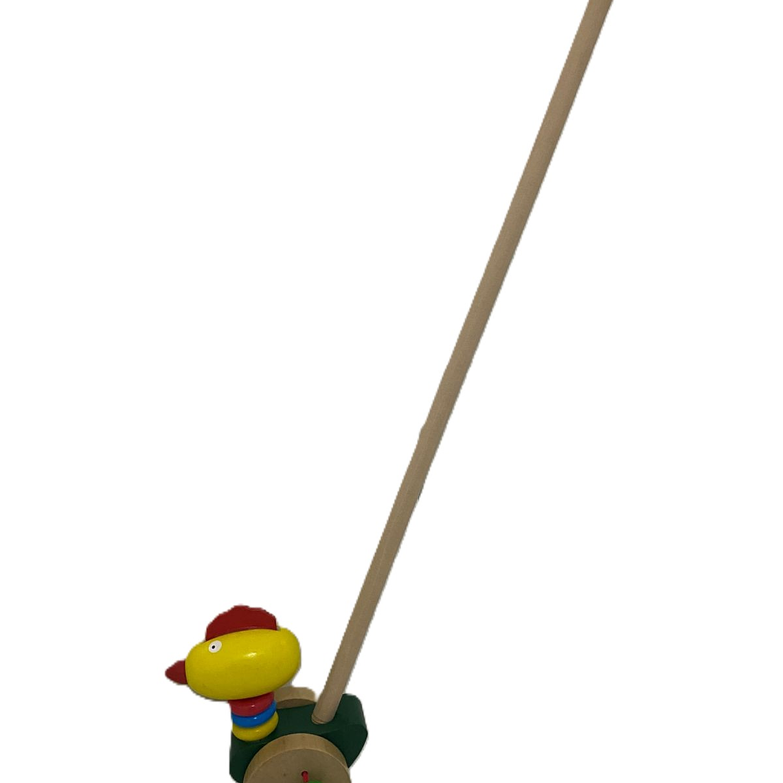 Carrito de arrastre animales madera 2