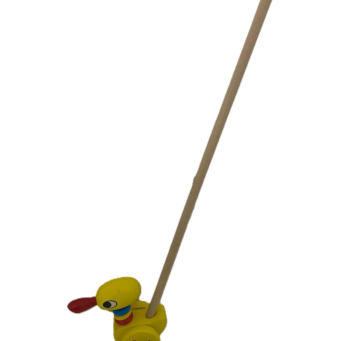 Carrito de arrastre animales madera 5