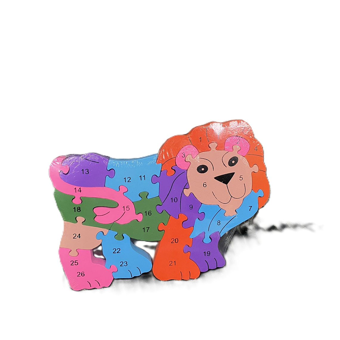 Puzzle 3D  de madera  1