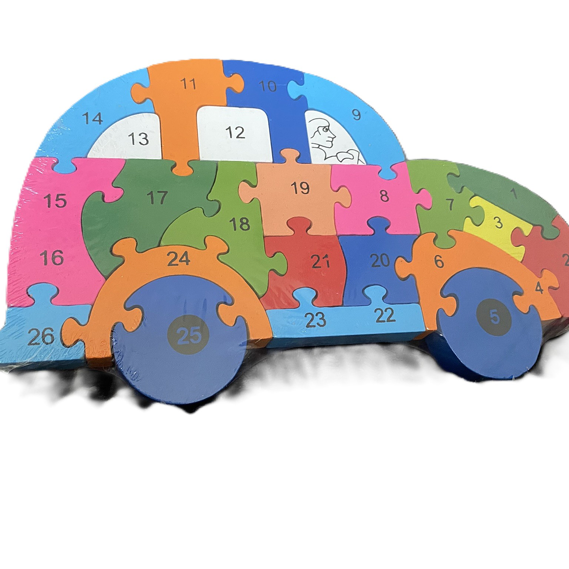 Puzzle 3D  de madera  2