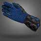 Guante karting -273 CRENSHAW Black/Gray/Blue - Miniatura 3