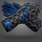Guante karting -273 CRENSHAW Black/Gray/Blue - Miniatura 1