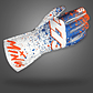 Guante karting -273 DRIP Orange/Blue/White - Miniatura 3