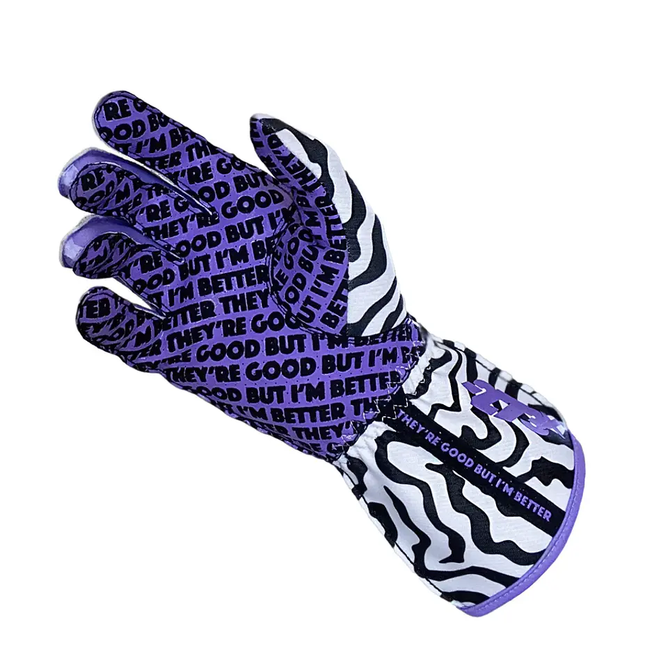 Guante karting -273 X DSC Edición Limitada Black/White/Purple XS 2