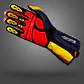 Guante karting -273 GP-R Navy/Fluo Orange/Yellow - Miniatura 3