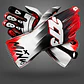 Guante karting -273 SUPERSONIC Red/White/Black - Miniatura 1