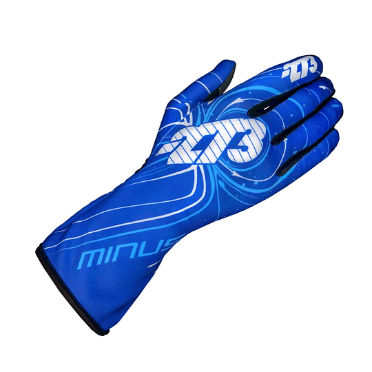 -273 Guante ZERO EVO Blue/White/Cyan