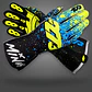 Guante karting -273 DRIP V2 Black/Fluo Yellow/Cyan - Miniatura 1