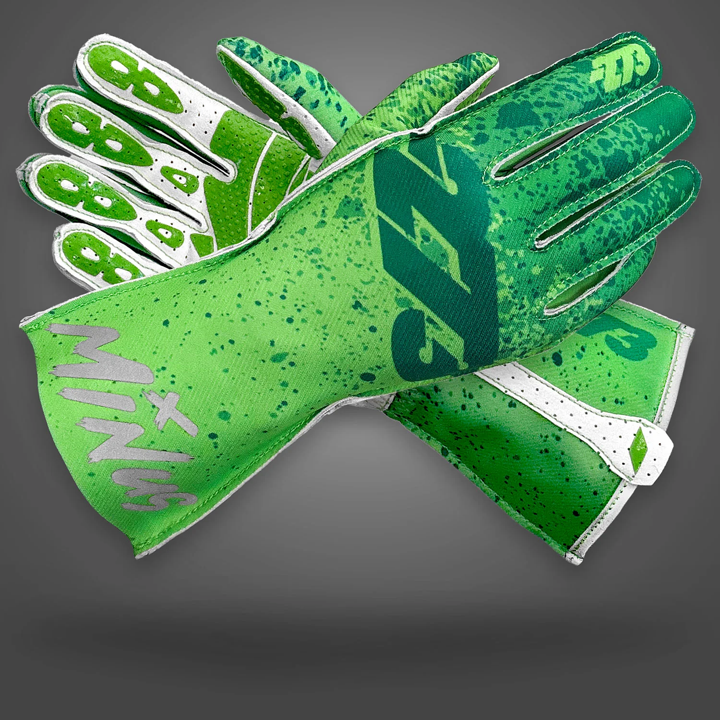 Guante karting -273 DRIP V2 Fluo green neon 1