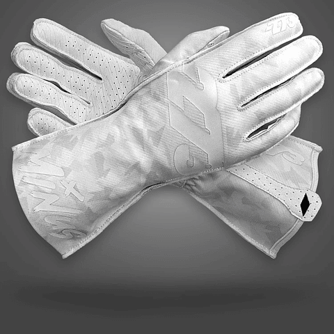 Guante karting -273 CAMO V3 White