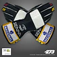 Guante karting -273 x Ayrton Senna Black - Miniatura 1