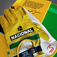 Guante clásico -273 x Ayrton Senna leather - Yellow - Miniatura 4