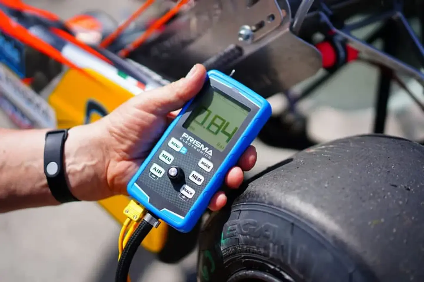 Pirómetro digital de sonda HPM5 3