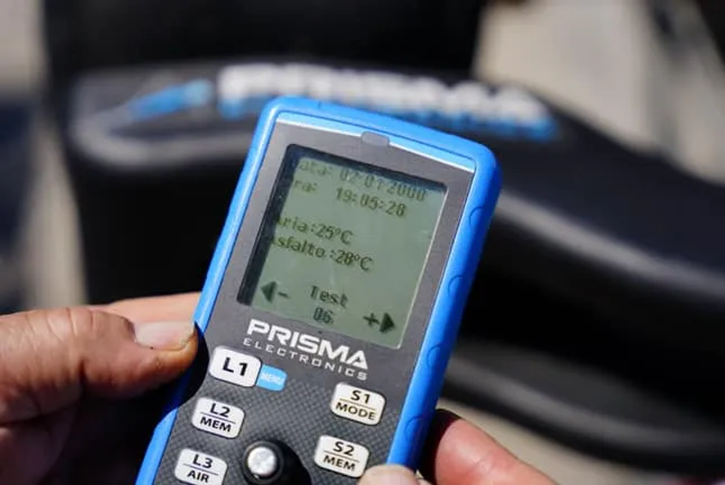 Pirómetro digital infrarrojo HPM4 2