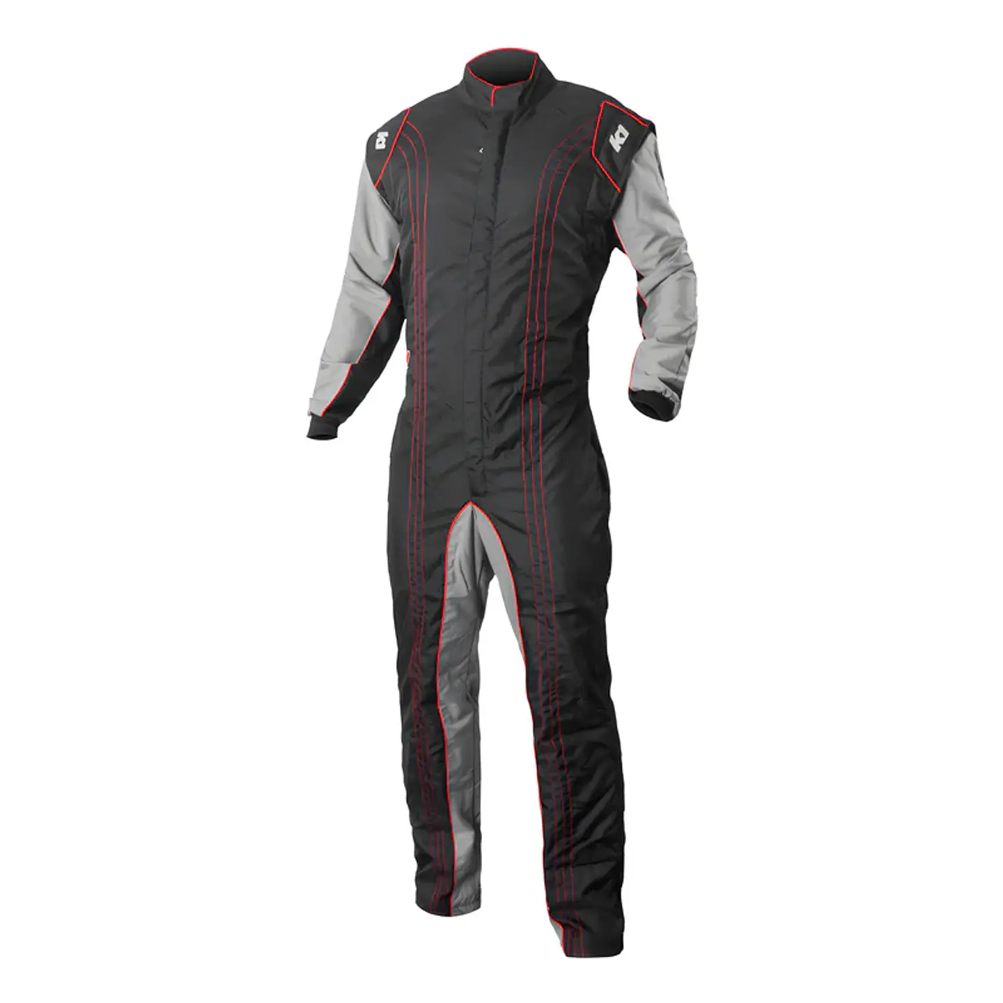 Buzo Indoor K1 GK2 Negro/Rojo L 1
