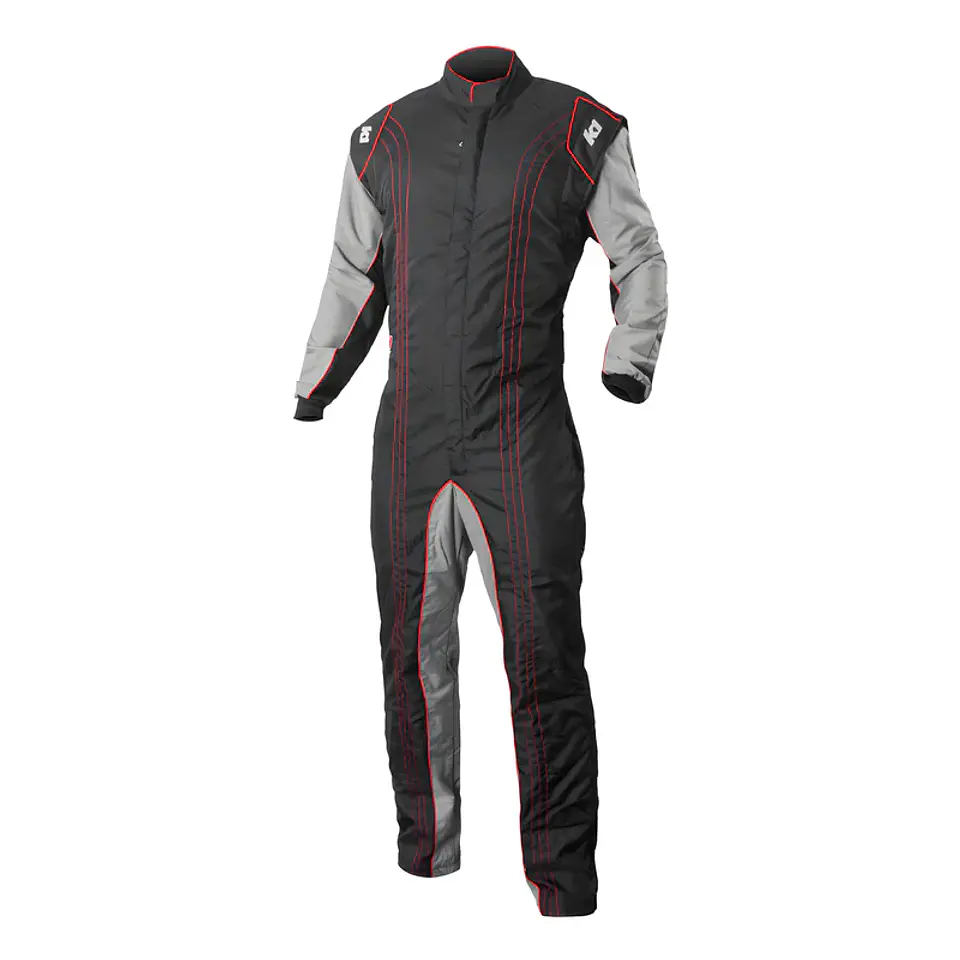 Buzo Indoor K1 GK2 Negro/Rojo L 1