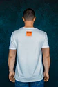 Polera Bengio Blanco/Naranjo - Miniatura 2