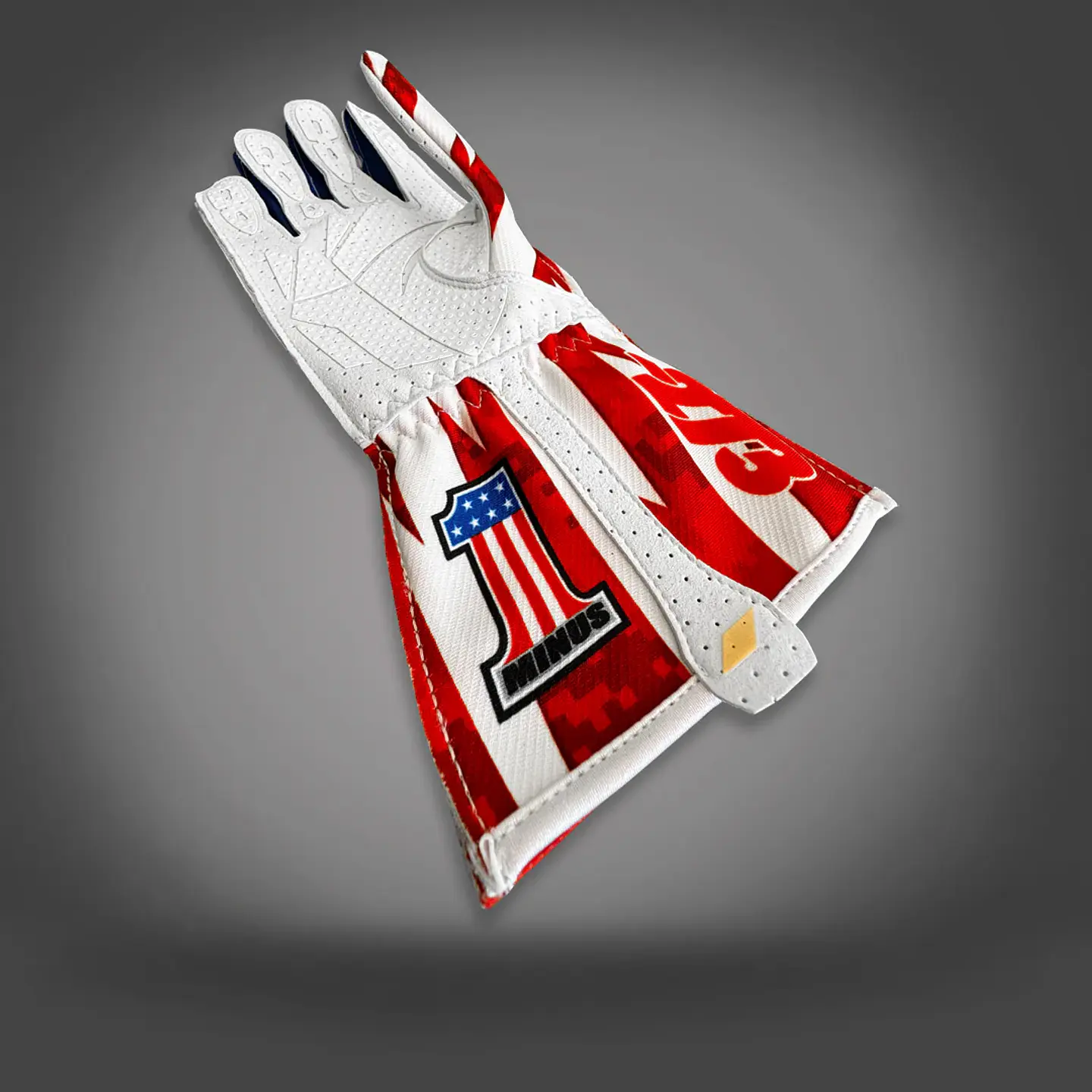Guante karting -273 RWB V2 Red/White/blue 3
