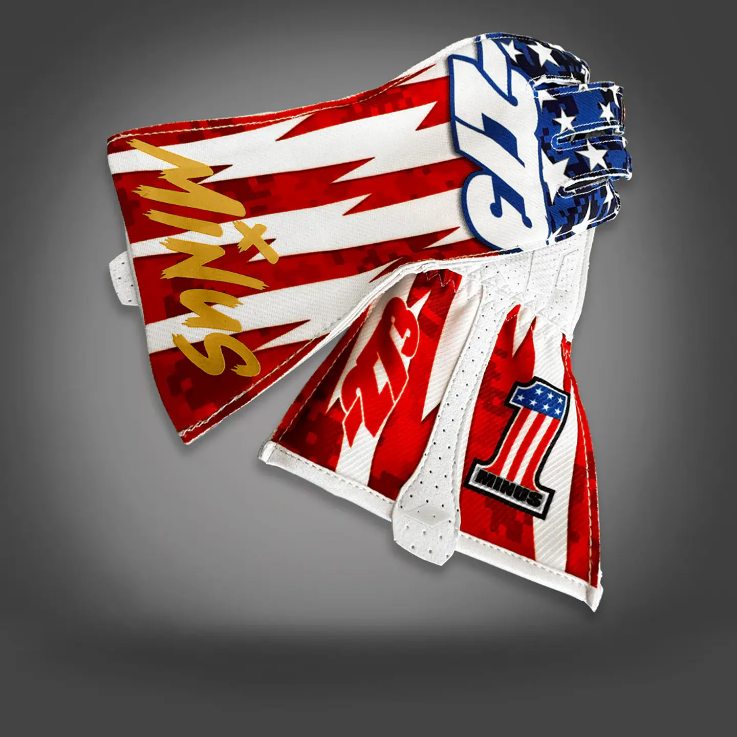 Guante karting -273 RWB V2 Red/White/blue 4