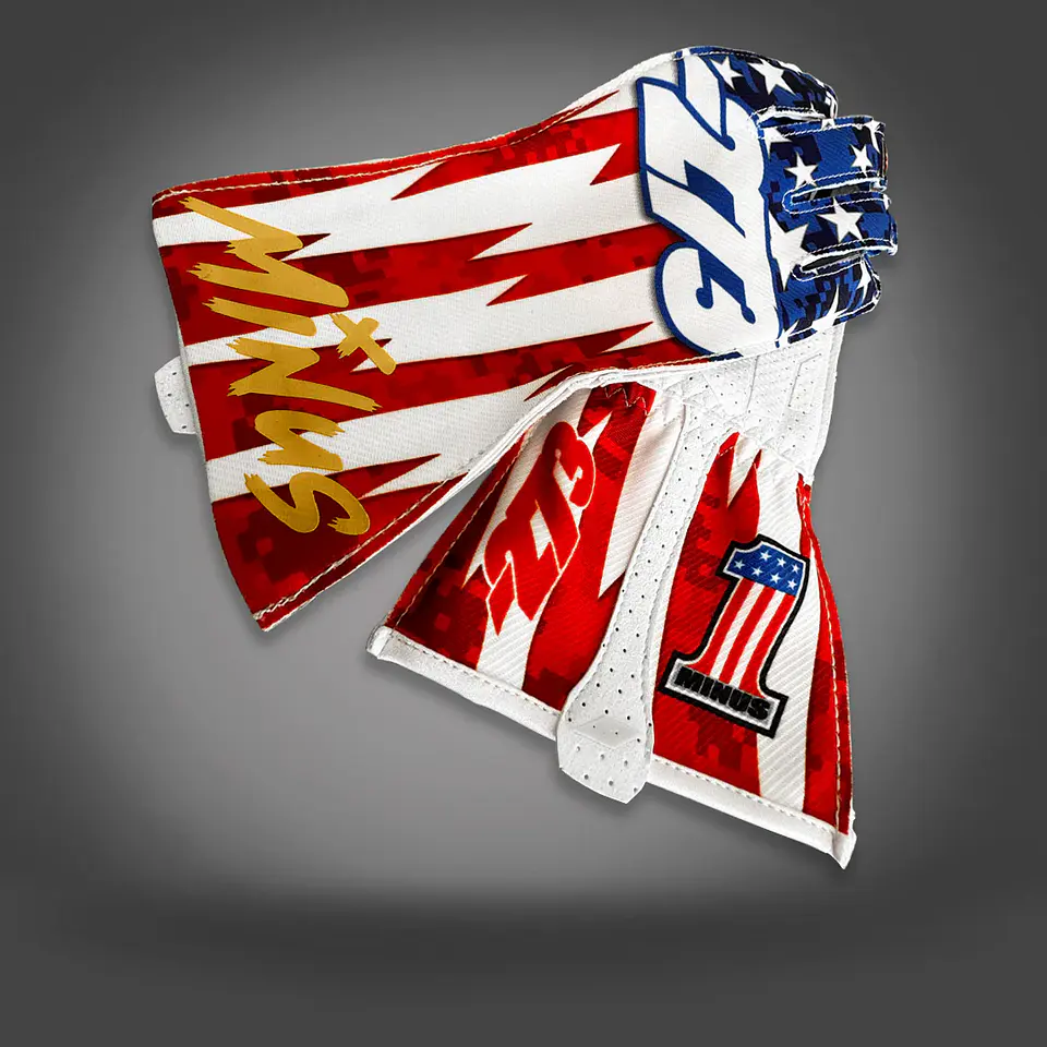 Guante karting -273 RWB V2 Red/White/blue 4