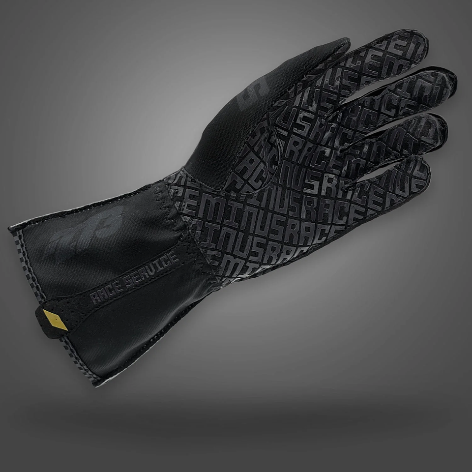 Guante karting -273 X RACE SERVICE BLACK 3