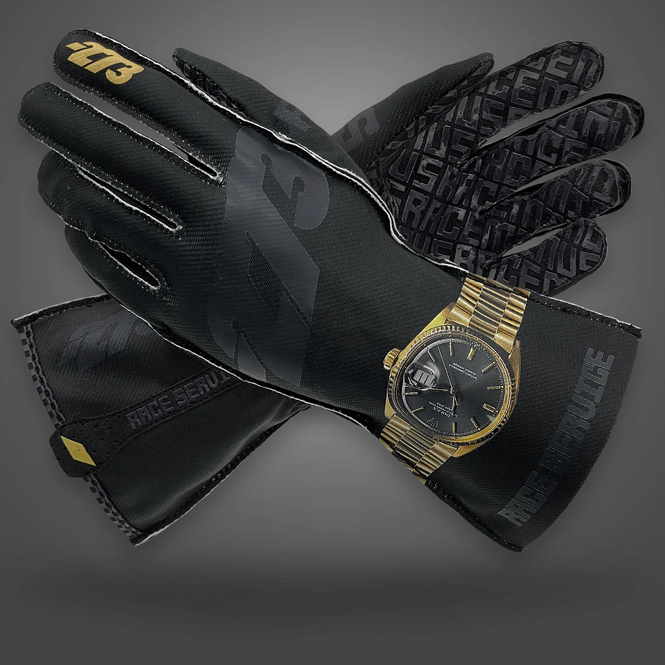 Guante karting -273 X RACE SERVICE BLACK 1