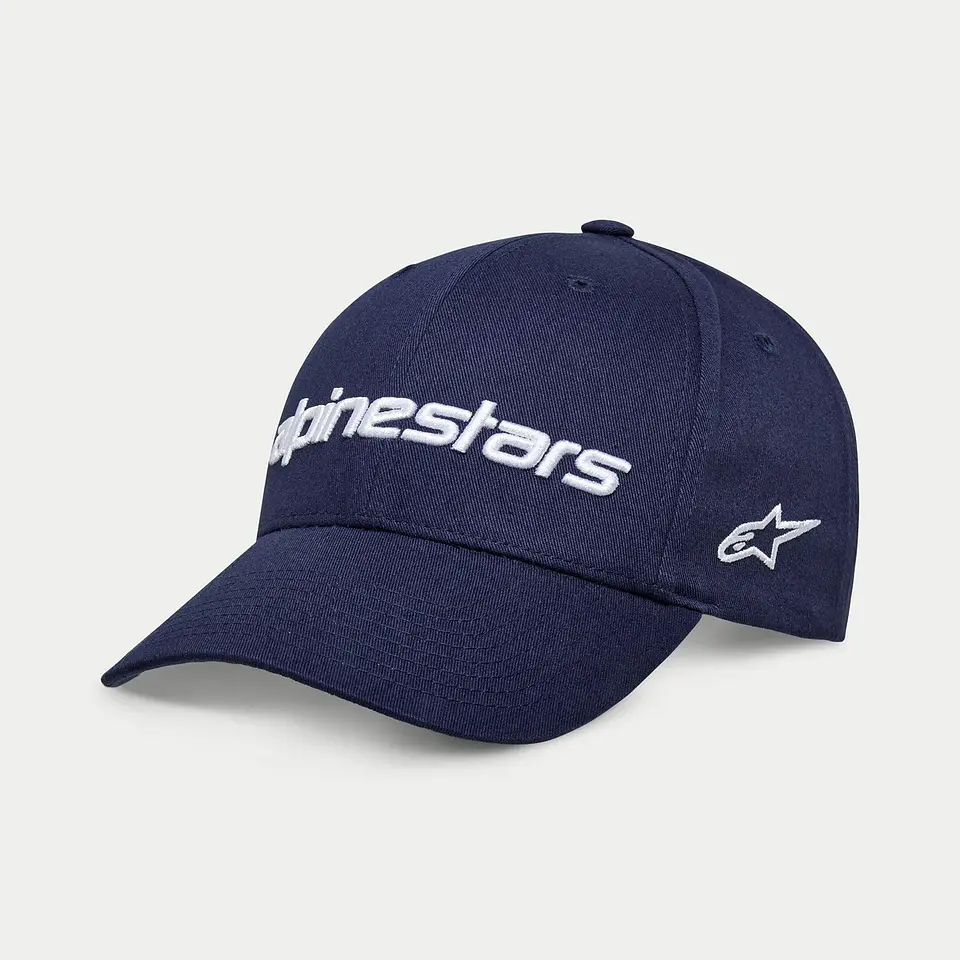 Alpinestars Linear Wordmark Hat - Navy 1