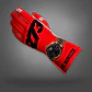 Guante karting -273 X RACE SERVICE FLUO RED - Miniatura 4